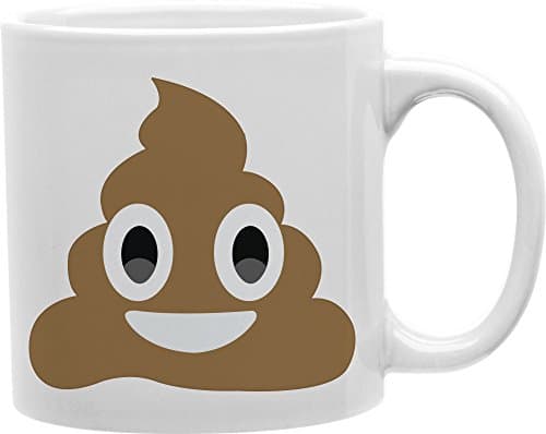 POOP Emoji Ceramic 11oz Coffee Mug