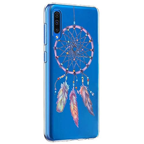 Case Compatible with Samsung Galaxy A50 Case Soft TPU Crystal Clear Scratch Proof Ultra Slim Lightweight Shock-Absorption Protective Case for Galaxy A50 (7, Galaxy A50)