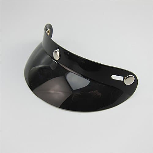 3-snap casco open face vintage motorcycle helmets visor helmet peak scooter jet chooper helmet visor sun shield