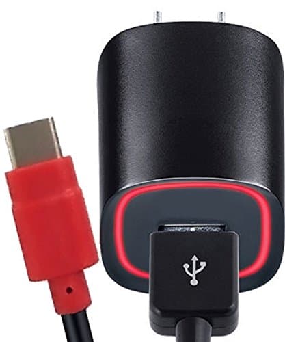 New Rapid Fast USB Type C Wall Charger with 6 Foot Cable for Samsung Galaxy s8 s8 + Motorola Z play droid Z force Z droid LG G5 G6 G7 V20 Zenpad z10 Google pixel Google pixel LX Zen pad Z8 Nexus 6P 5X