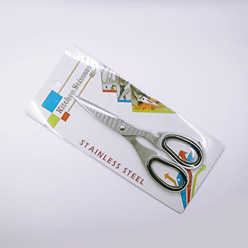 Living Well-Ultra Sharp Compact Premium Quality Kitchen Shears- Best Performing Scissors for Cutting Chicken, Poultry, Fish, Herbs, Meat and Small Bones