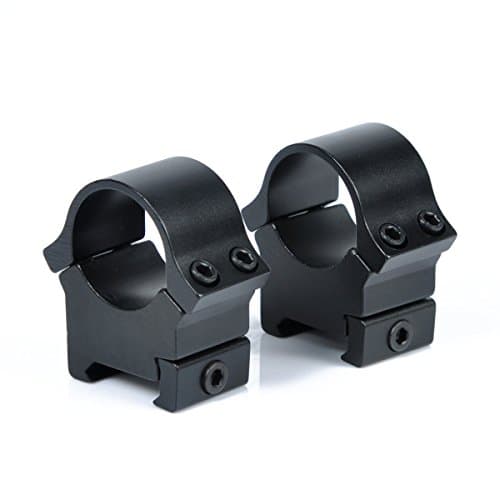 WOLTIS Mid-Profile 1" Scope Ring 0.996" Centerline Height Picatinny Weaver Rail Mount