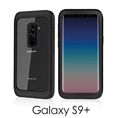 Samsung Galaxy S9 Plus Case Justcool Full-body Rugged Protect Slim Fit Clear Case With Built-in Screen Protector for Samsung Galaxy S9 Plus