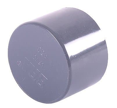 6" Plain PVC End Cap for Imperial Pressure Pipe (168.3mm outside diameter)
