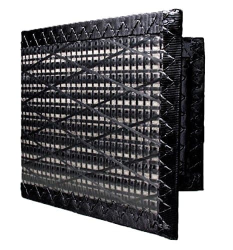 Carbon Fiber RFID Blocking Megafold Bifold ID Wallet