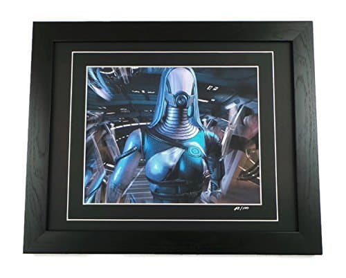 Mass Effect Canvas Tali Limited Edition Framed by artcandi
