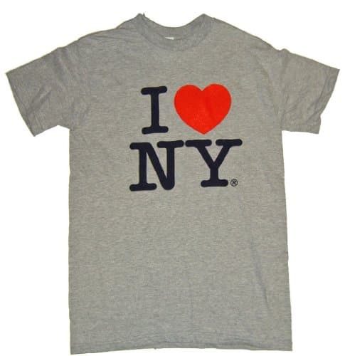 BROOKLYN VERTICALGrey Tee Shirt