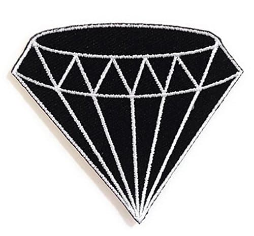 Black Diamond_Cloth Sticker for Laptops, Tablets, Lockers, Notebooks. It is REUSABLE, you can remove and use it with a new surface you like again and again with no adhesive residu by OliveTH