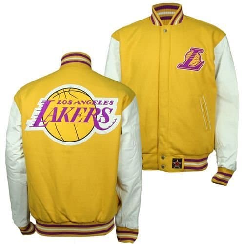 Los Angeles Lakers Reversible Jacket M