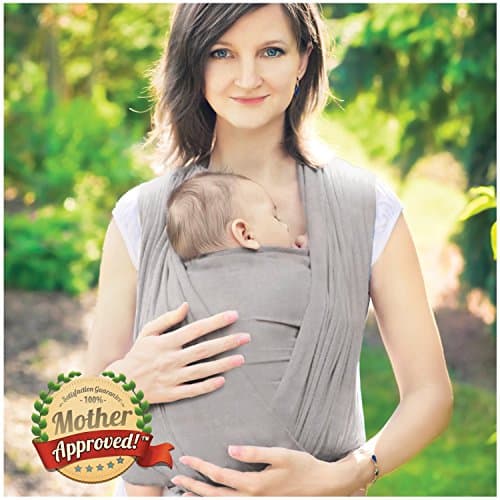 Mother Approved Baby Wrap, Grey