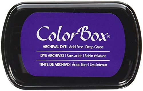 ColorBox Archival Dye Ink Full Size Inkpad, Deep Grape