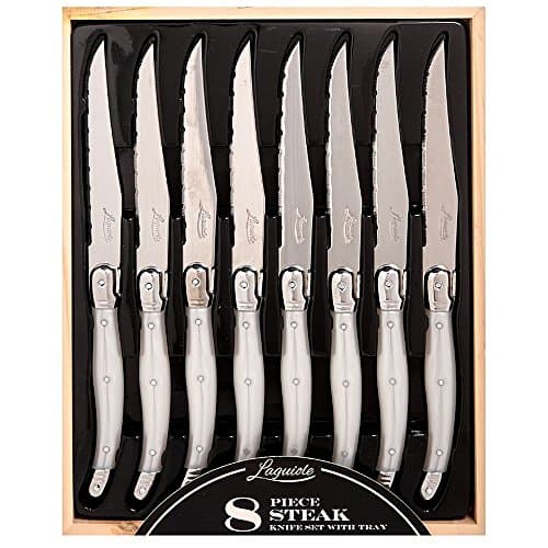 Laguiole Style 8-Piece Steak Knife Set