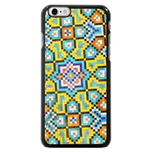 Zamzam - The Personalized Case for iPhone 6/6s plus 5.5" , Good Quality Fashionable Designed Black Case , Scratch Resistant Phone Colorful Mosaic