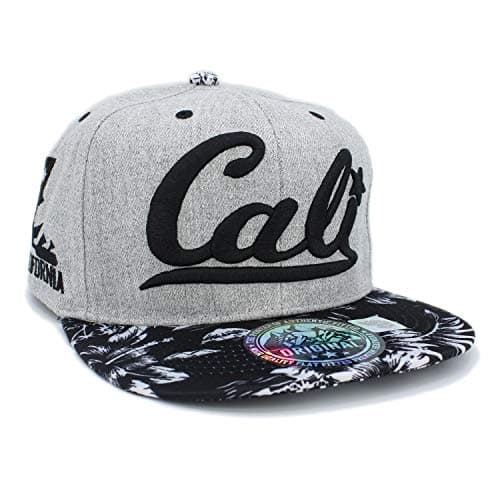 LAFSQ Embroidered CALI with California MAP Snapback Cap