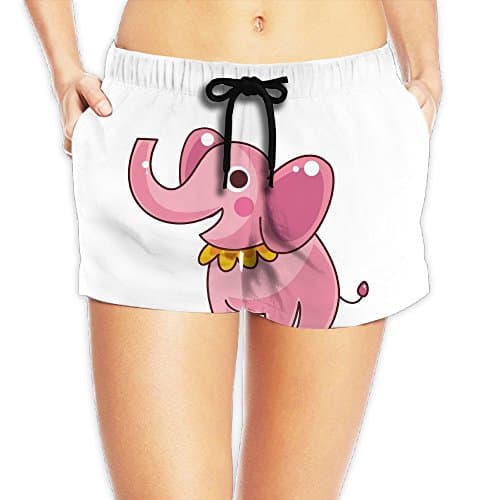 Cute Elephant Multicolored Miss Short Pants