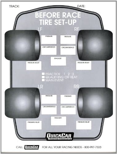 QuickCar Racing Products 51-210 Set-Up Pad