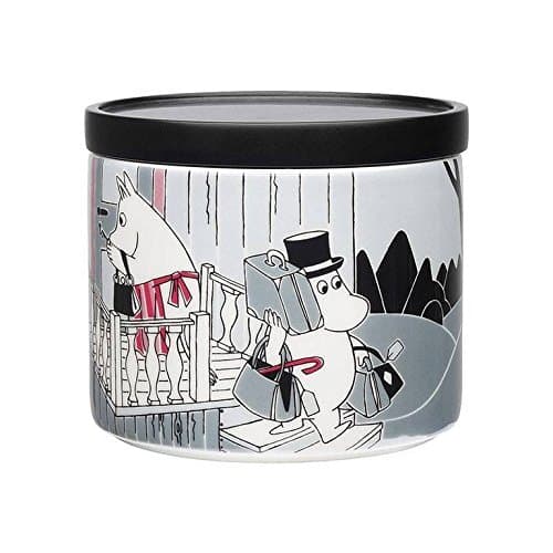 Moomin Adventure Move Grey Storage Jar 0.70L