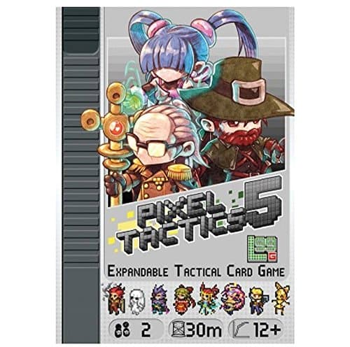 Level 99 Games Pixel Tactics 5 Expandable Tactical Card Game | Head to Head Fighting Game | Strategy Game for Adults and Teens | Ages 12+ | 2 Players | Average Playtime 30-45 Minutes | Made