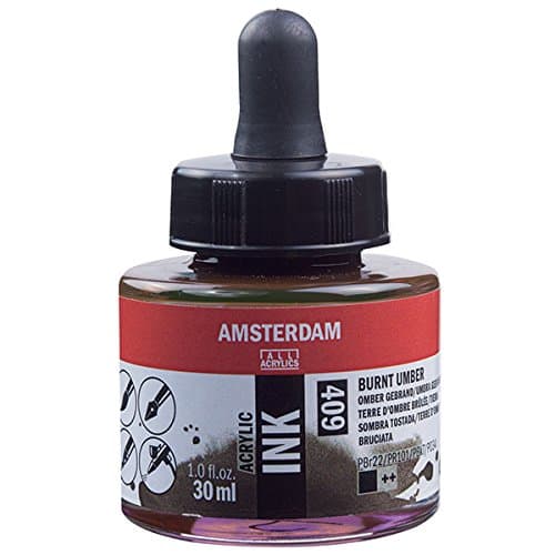 Amsterdam Acrylic Ink 30Ml Burnt Umber