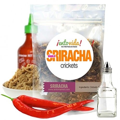 Edible Insects | Sriracha Crickets