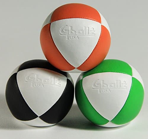 Gballz Juggling Balls - 3 Ball Set - Mixed