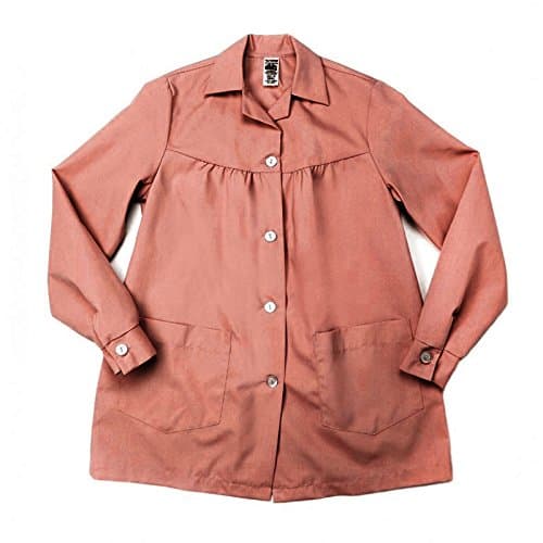 Pinnacle Textile ASDC 5.25 OZ POPLIN 65/35 Polyester/Cotton, ARTIST SMOCK-3X-Large-Cherry Red