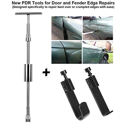WHDZ Dent Puller Hook Tools Slide Hammer Attachments for repairing Door and Fender Edge NEW PDR Tools for Bent Over or Crumpled Edges Repairs