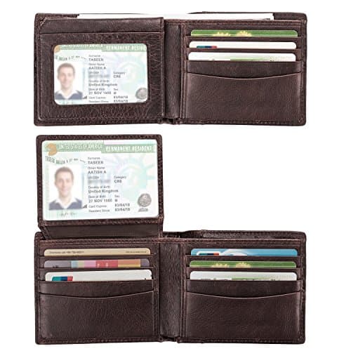 Genuine Leather Wallet for Men RFID Blocking Super Slim Stylish Wallet