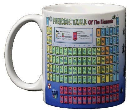 Periodic Table 11 oz. Ceramic Coffee Mug