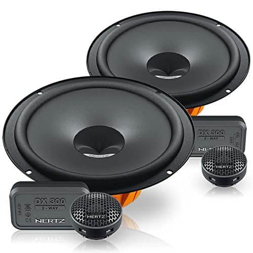 Hertz Dieci Speaker 2-Way Component 165 mm/Boxes for Dodge Challenger 08- Front or Rear Compartment