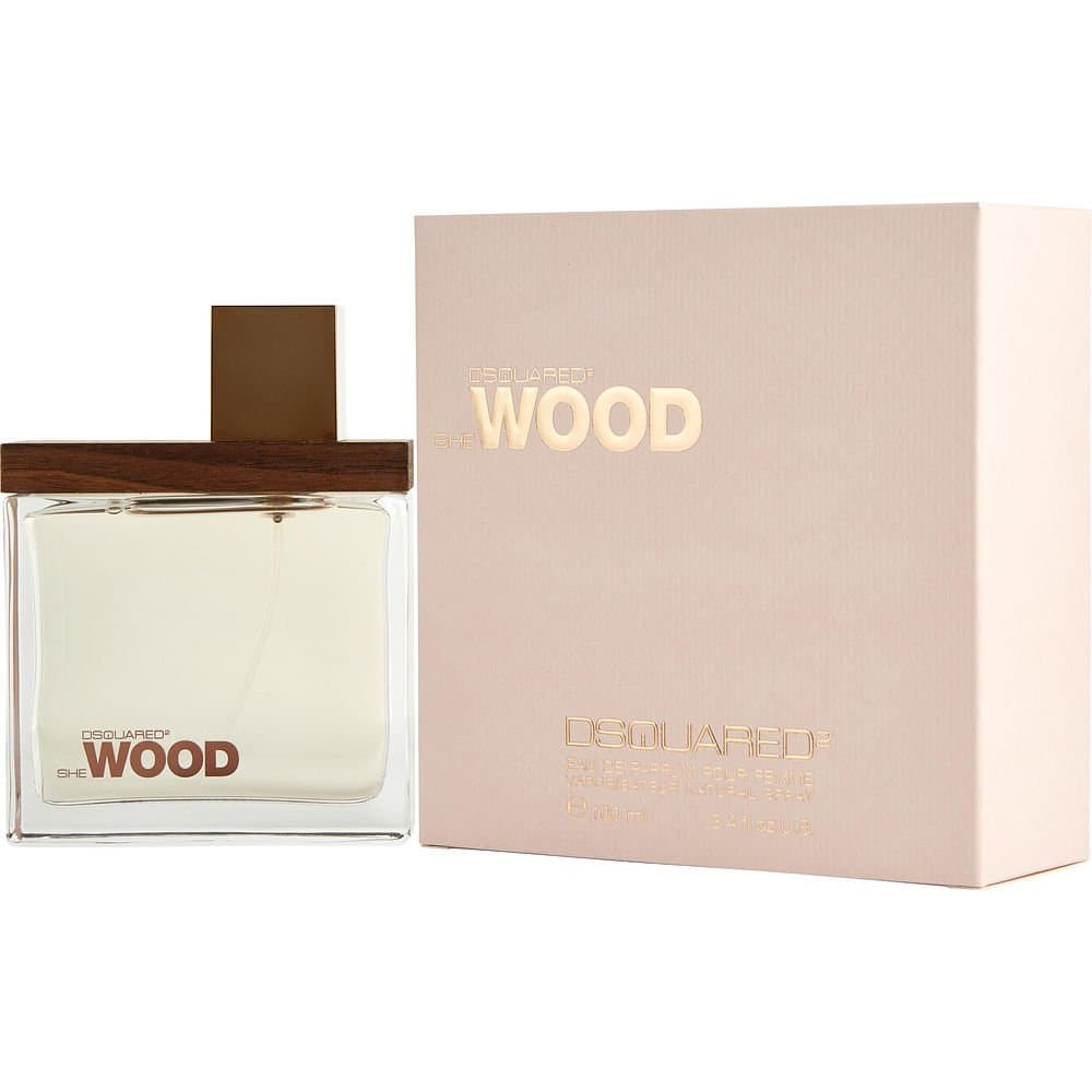 SHE WOOD by Dsquared2 EAU DE PARFUM SPRAY 3.4 OZ for WOMEN ---(Package Of 6)