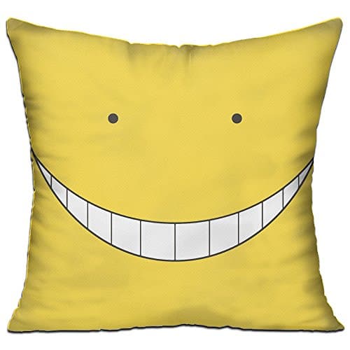 Susan H Kill Sensei Classroom Smile Face Sofa Throw Pillows 1818 Contain Inner For Warm Cozy