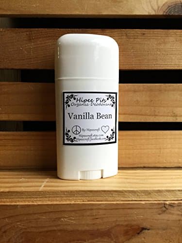 Organic Deodorant Vanilla Bean Organic Deodorant with Arrowroot
