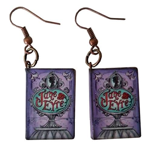 Jane Eyre Story Book Dangle Earrings