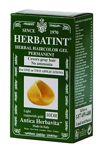 (10 PACK) - Herbatint 10Dr Light Copperish Gold | 150ml | 10 PACK - SUPER SAVER - SAVE MONEY
