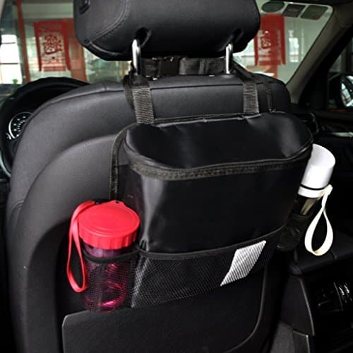 Auto Car Seat Back Organizer Bag Multi-Pocket Drinks Holder Travel Storage Bag for Car Seat