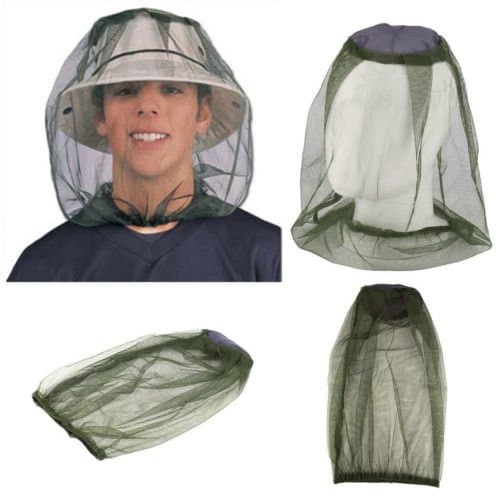 Alicenter(TM) Midge Mosquito Insect Hat Bug Mesh Head Net Face Protector Travel Camping