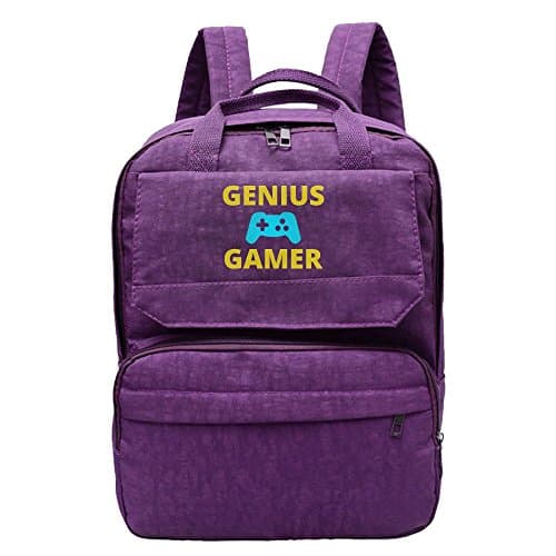 Genius Gamer Woman's Backpack Hot Laptop Backpack