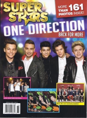 Super Stars One Direction - Back For More Single Issue Magazine – 2013