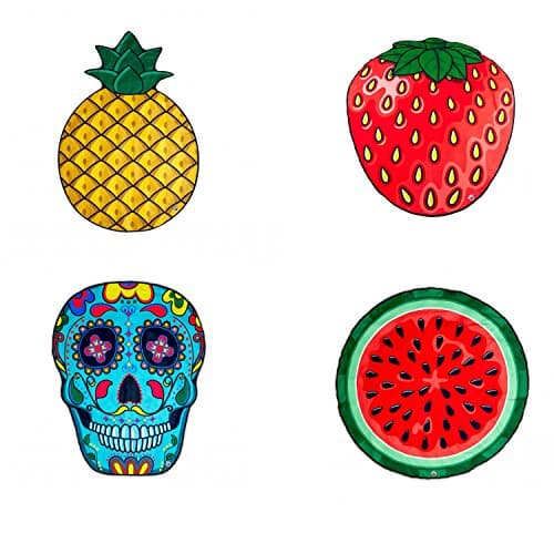 Pyramid Top Funny Beach Towel (SHOW2)