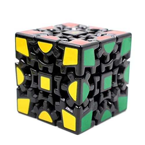 mQfit 3D Puzzle Cube 3 X 3 Match-Specific Gear Twisty-Puzzle Toy