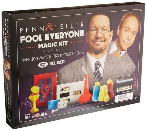 ScienceLAB Penn & Teller Fool Everyone Magic Kit w/200+ Hand-Picked Tricks