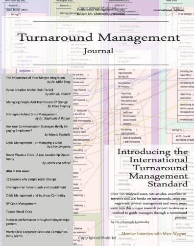 Turnaround Management Journal: Issue 2 2011