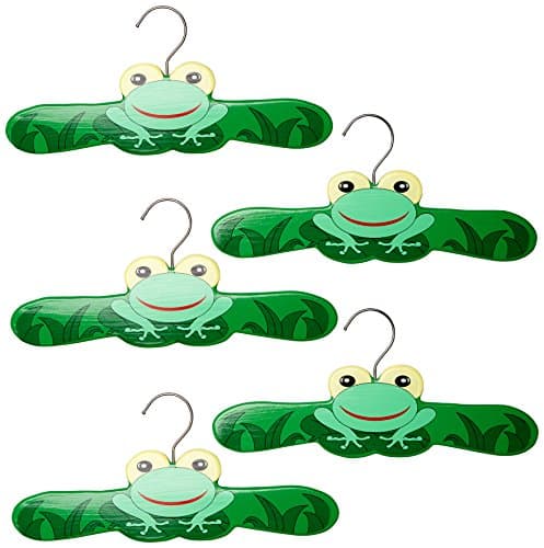 Kidorable Boys Toddler Hanger Set, Frog, Medium