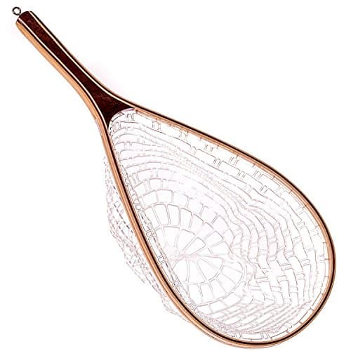 Fly Fishing Set: Rubber Mesh Net, Magnetic Release