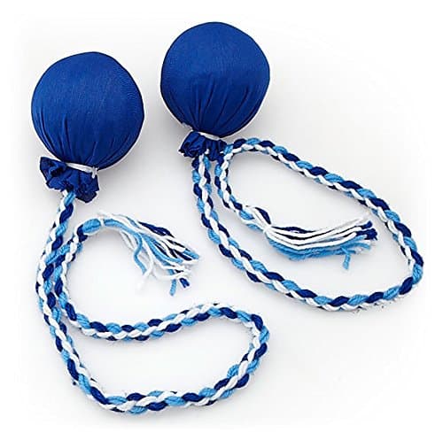 Islander Hawaiian Hula Implement Poi Ball Blue