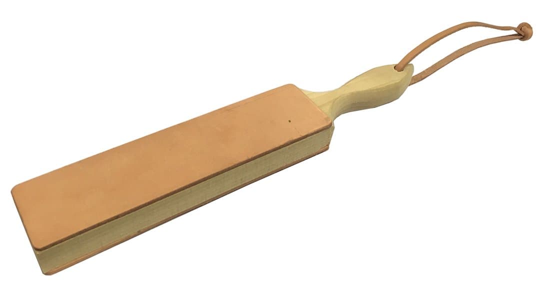 2" x 8" Double Sided USA Made Leather Paddle Strop