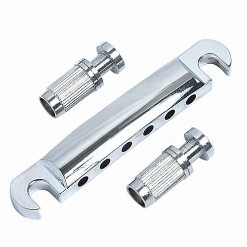 Chrome Bridge Tailpiece Fits for Gibson Ep Les Paul Replacement