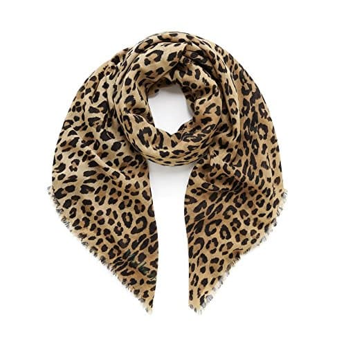Wear Freedom Leopard Print Scarf