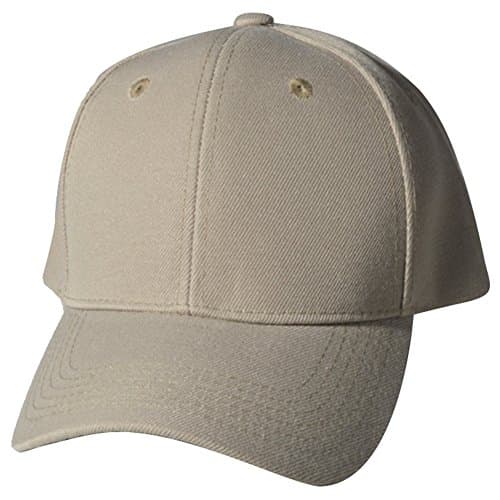 QML ( Junior, Infant ) Baseball Cap and Snapback ( 4 STYLES, Many COLORS ) (INFANT PLAIN, KHAKI)